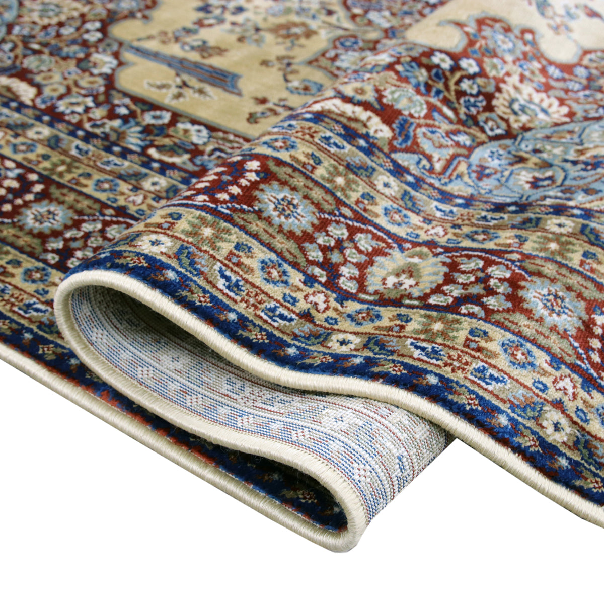 Precision-woven Traditional Rug Beige (TM28)