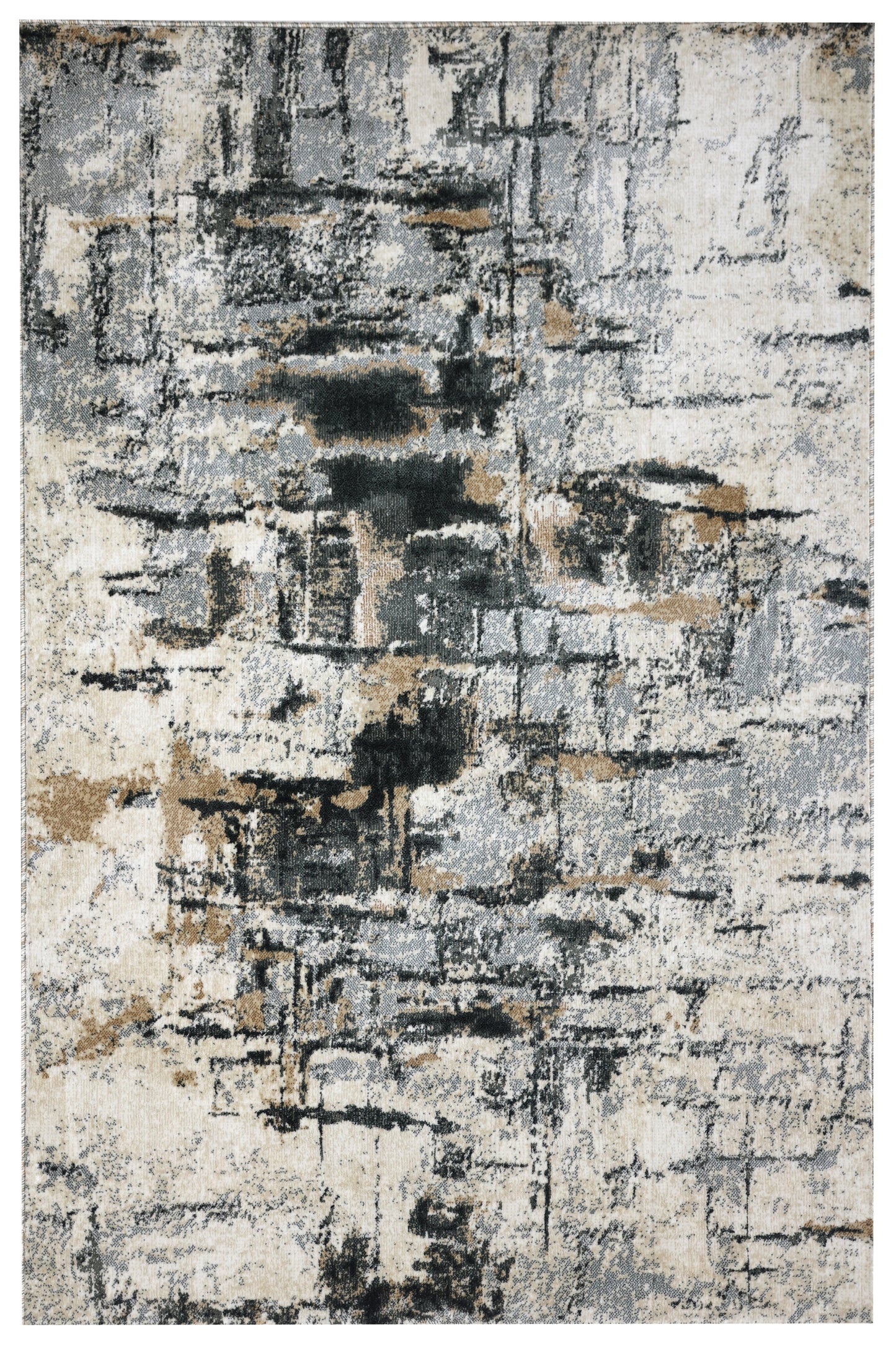 Precision-woven Modern Shadow Rug (MN004)