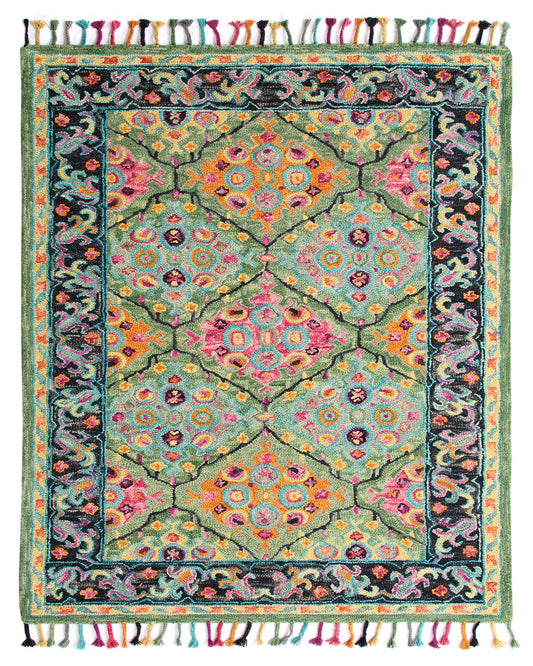 Hand-tufted Traditional Rug (INA-1057)