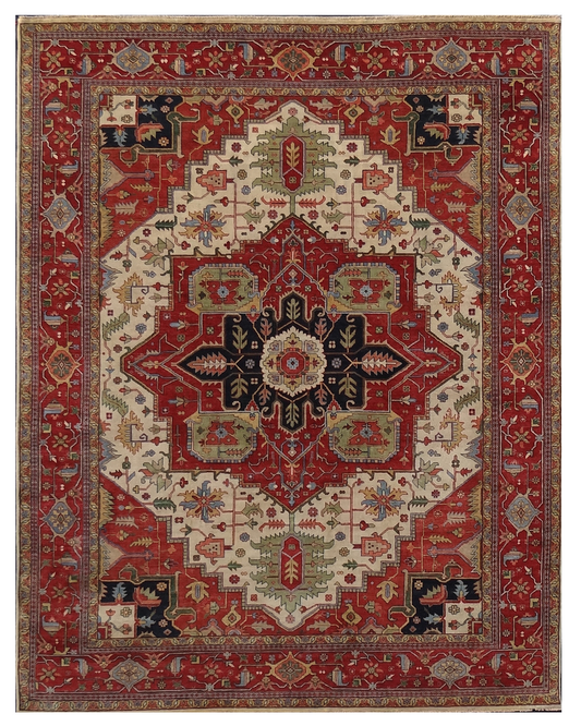 Traditional Hand-knotted Rug (3058-1)