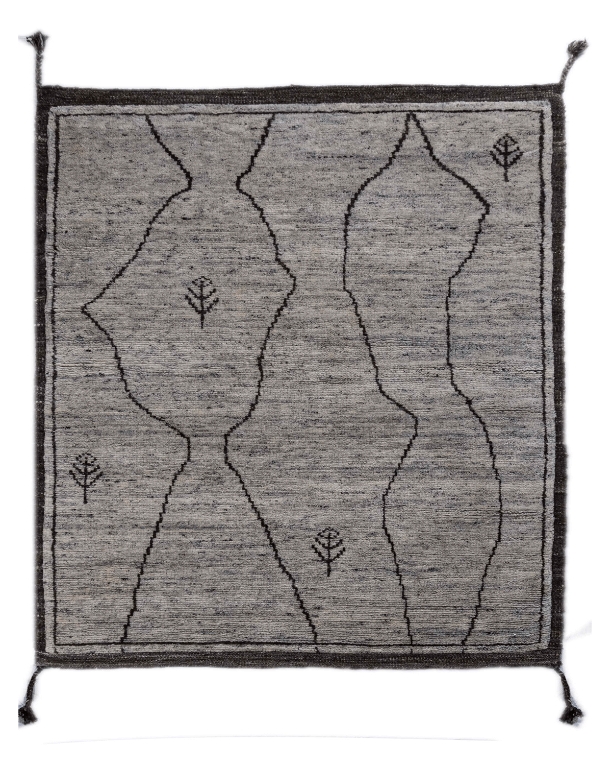 Modern Hand-knotted Rug (CAD-189A)