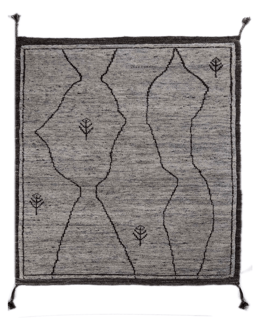 Modern Hand-knotted Rug (CAD-189A)