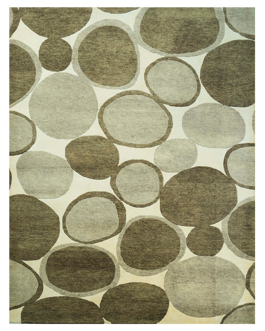 Modern Hand-knotted Rug (T-97)