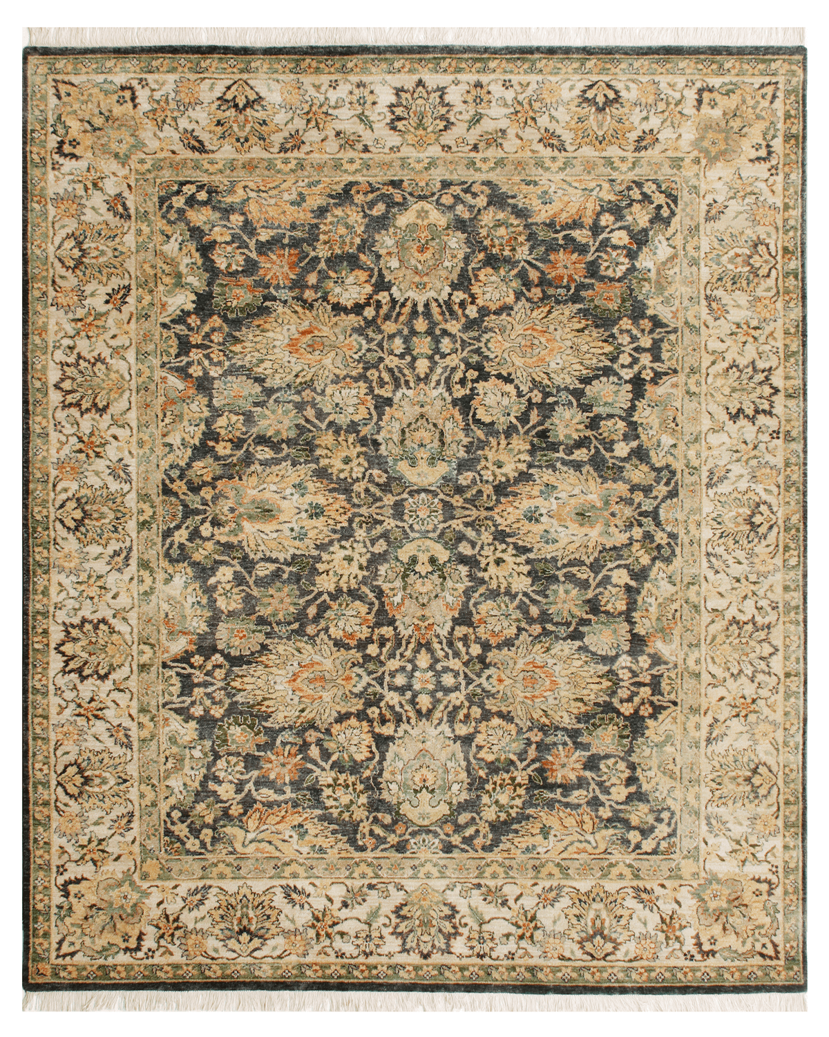 Hand-knotted Traditional Rug (Agra-89-1)