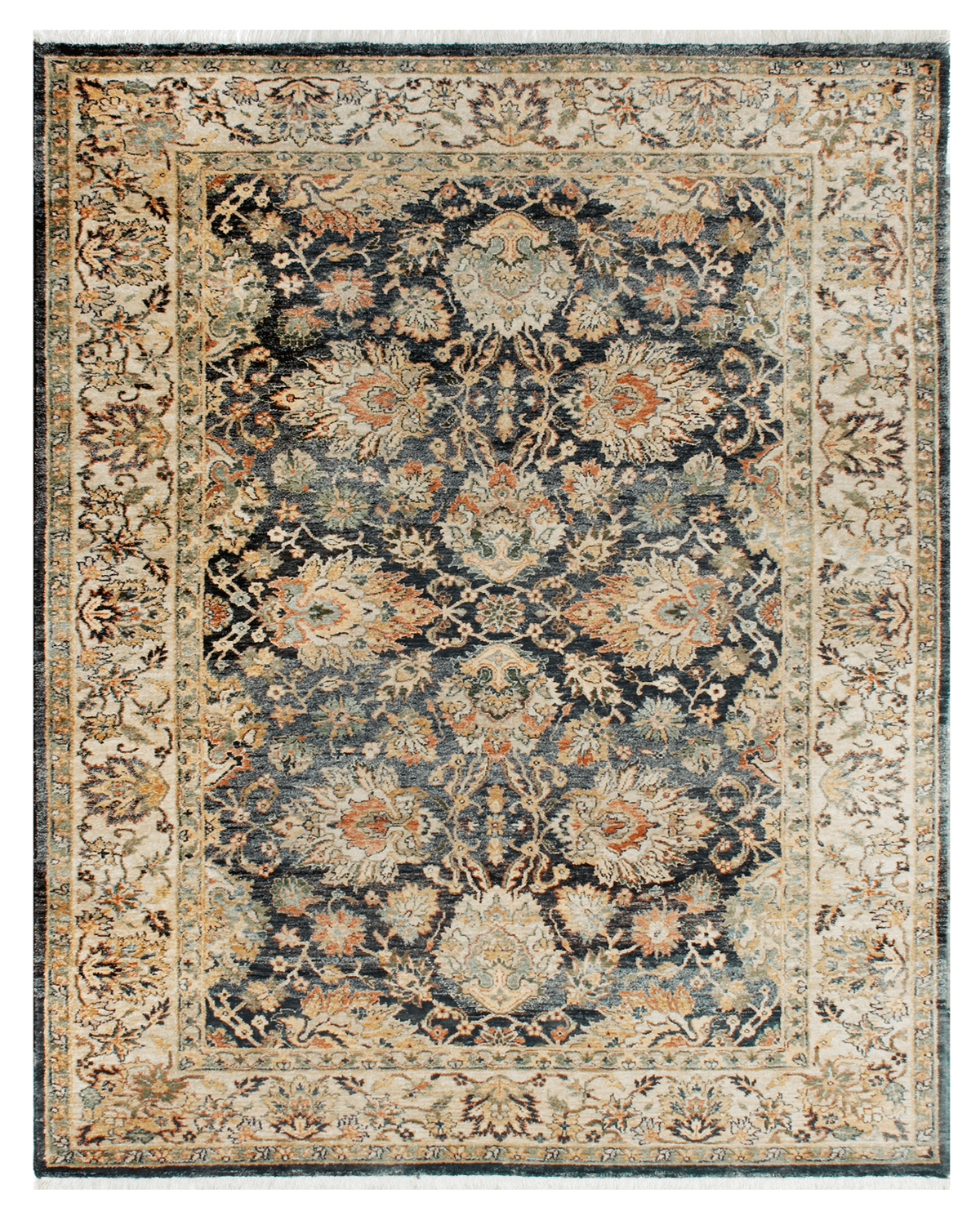 Hand-Knotted Traditional Rug (Agra-89)