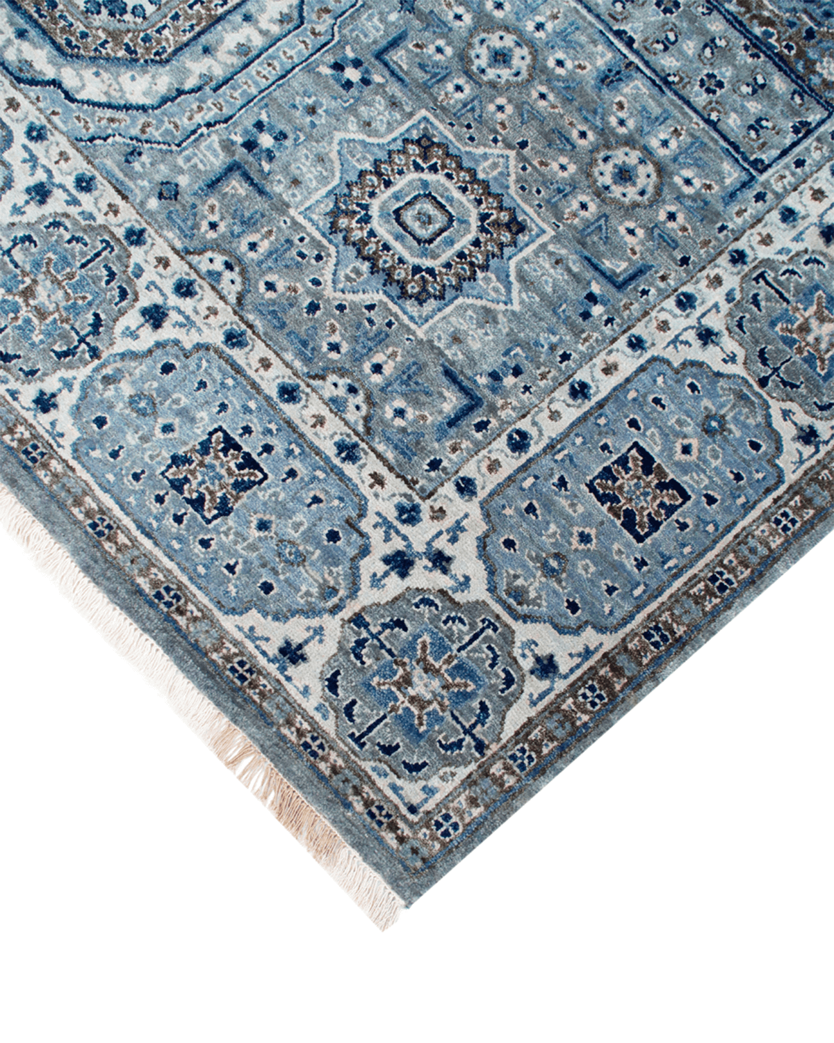 Hand-Knotted Traditional Rug (Mamlook3)