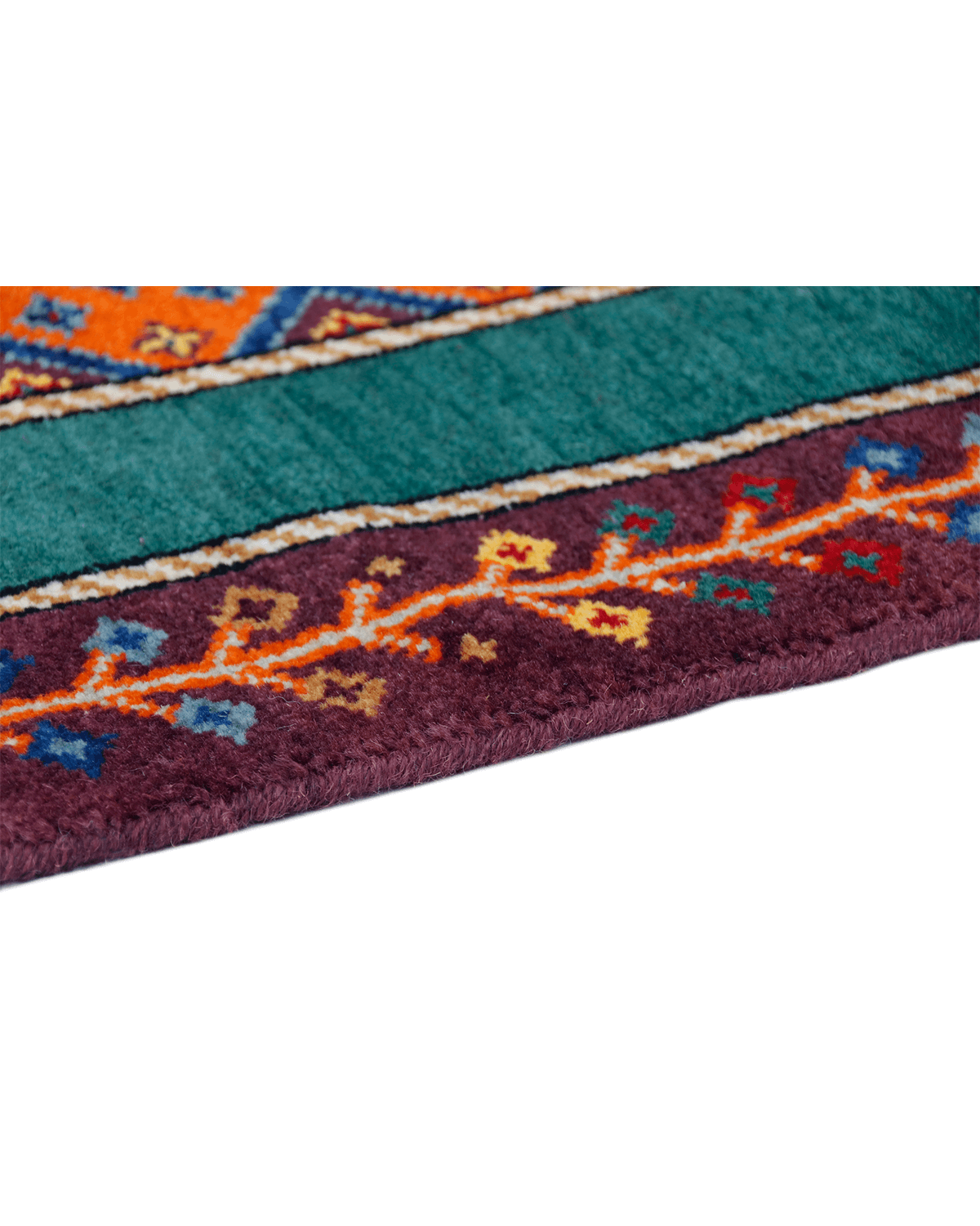 Hand-knotted Transitional Rug (SAAL-51)