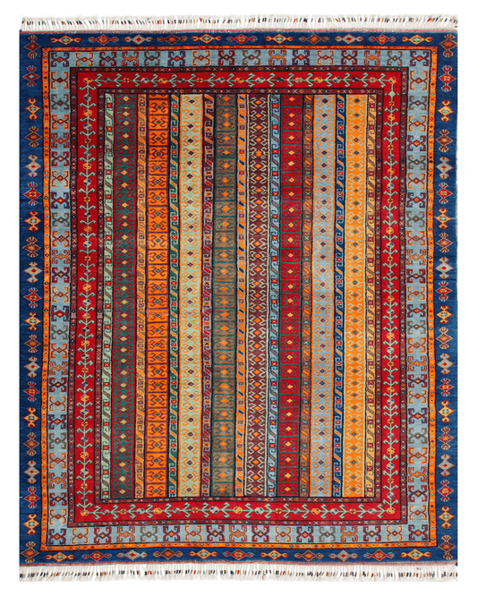 Hand-knotted Transitional Rug (SAAL-53)