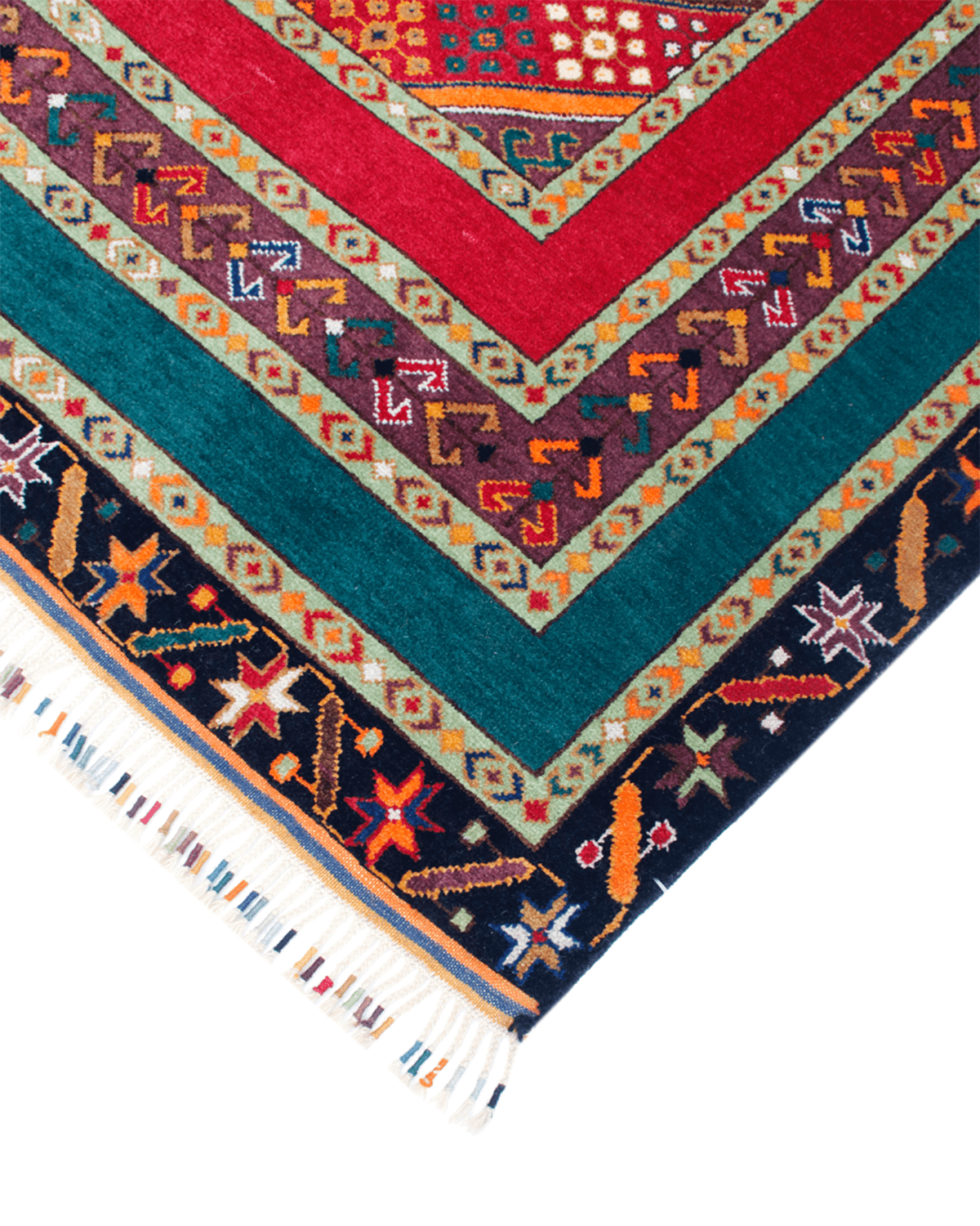 Hand-Knotted Transitional Rug (SAAL-6512)