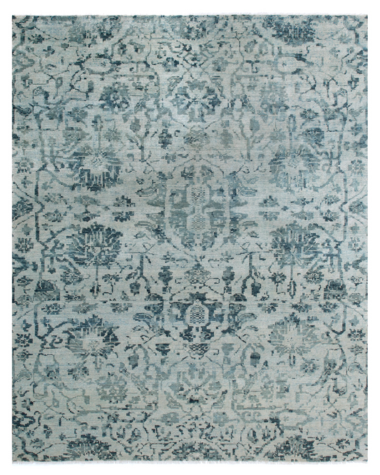 Hand-knotted Transitional Rug (S-95C)