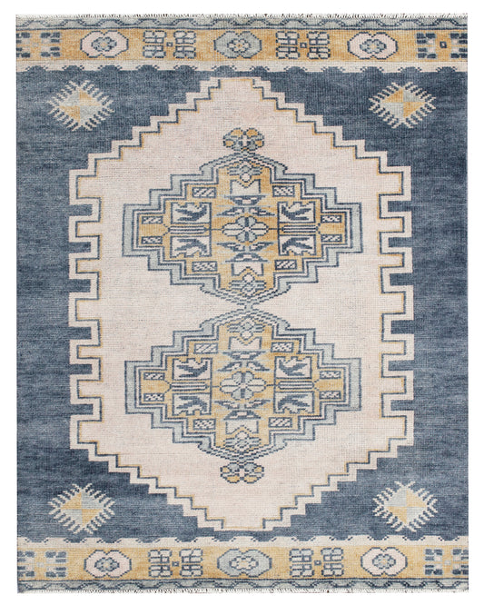 Transitional Hand-knotted Rug (M-28)