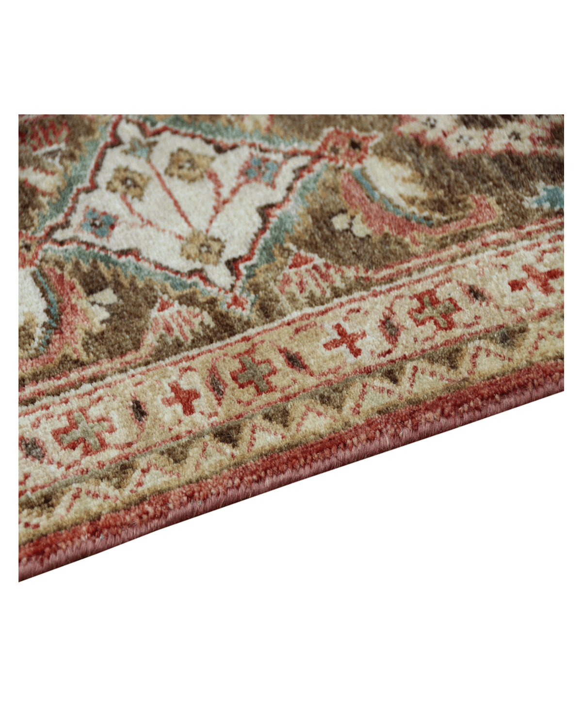 Traditional Hand-knotted Rug (MJ-15 RST BRN)