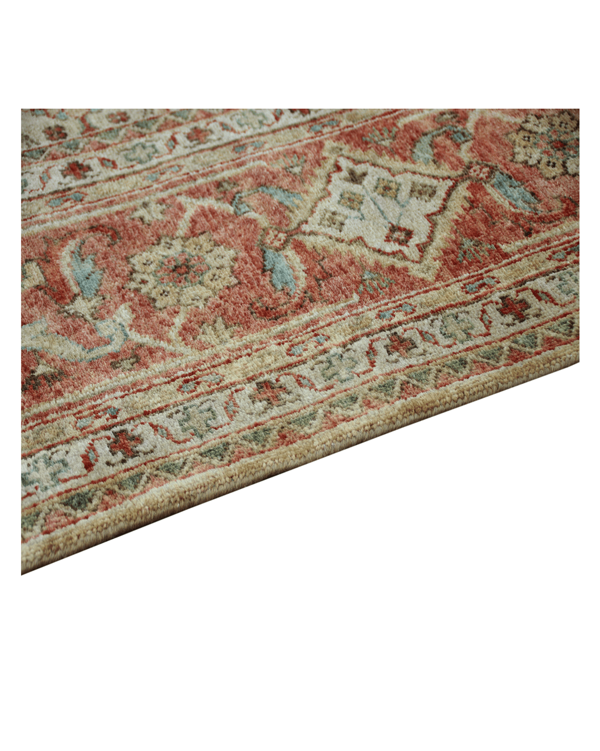 Traditional Hand-knotted Rug (MJ-15 GD RST)