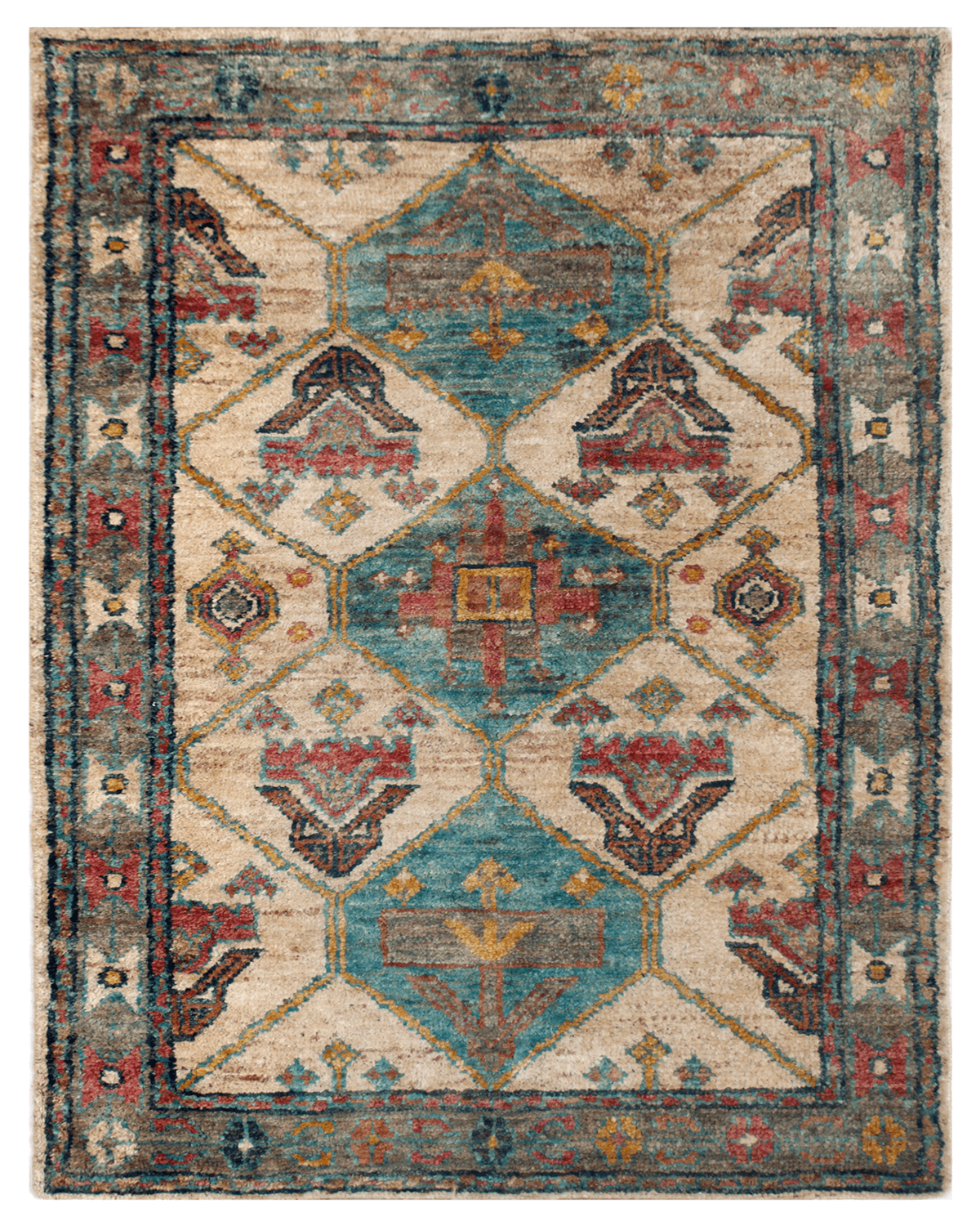 Traditional Hand-knotted Rug (SHAPE)