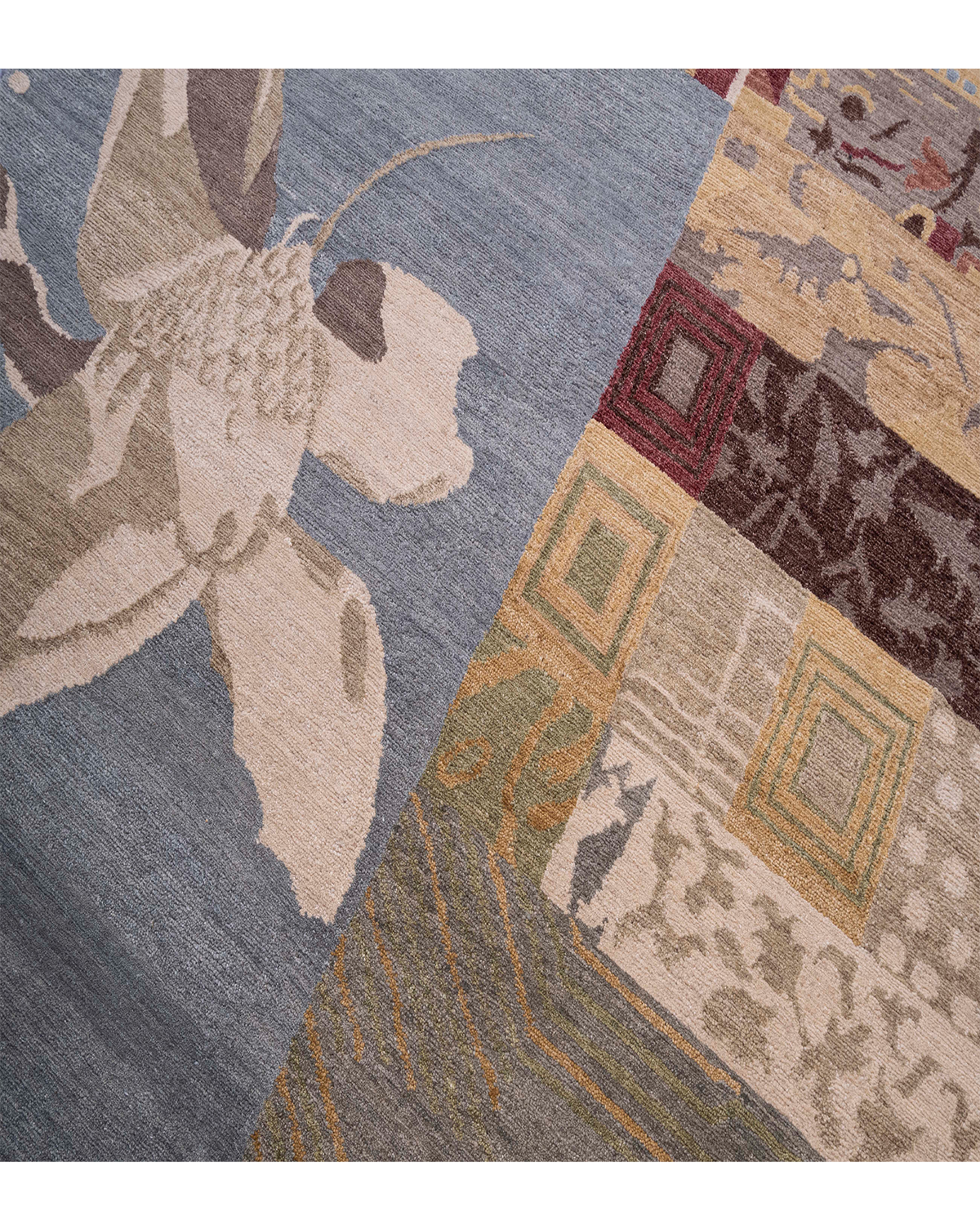 Modern Hand-knotted Rug (T-98)