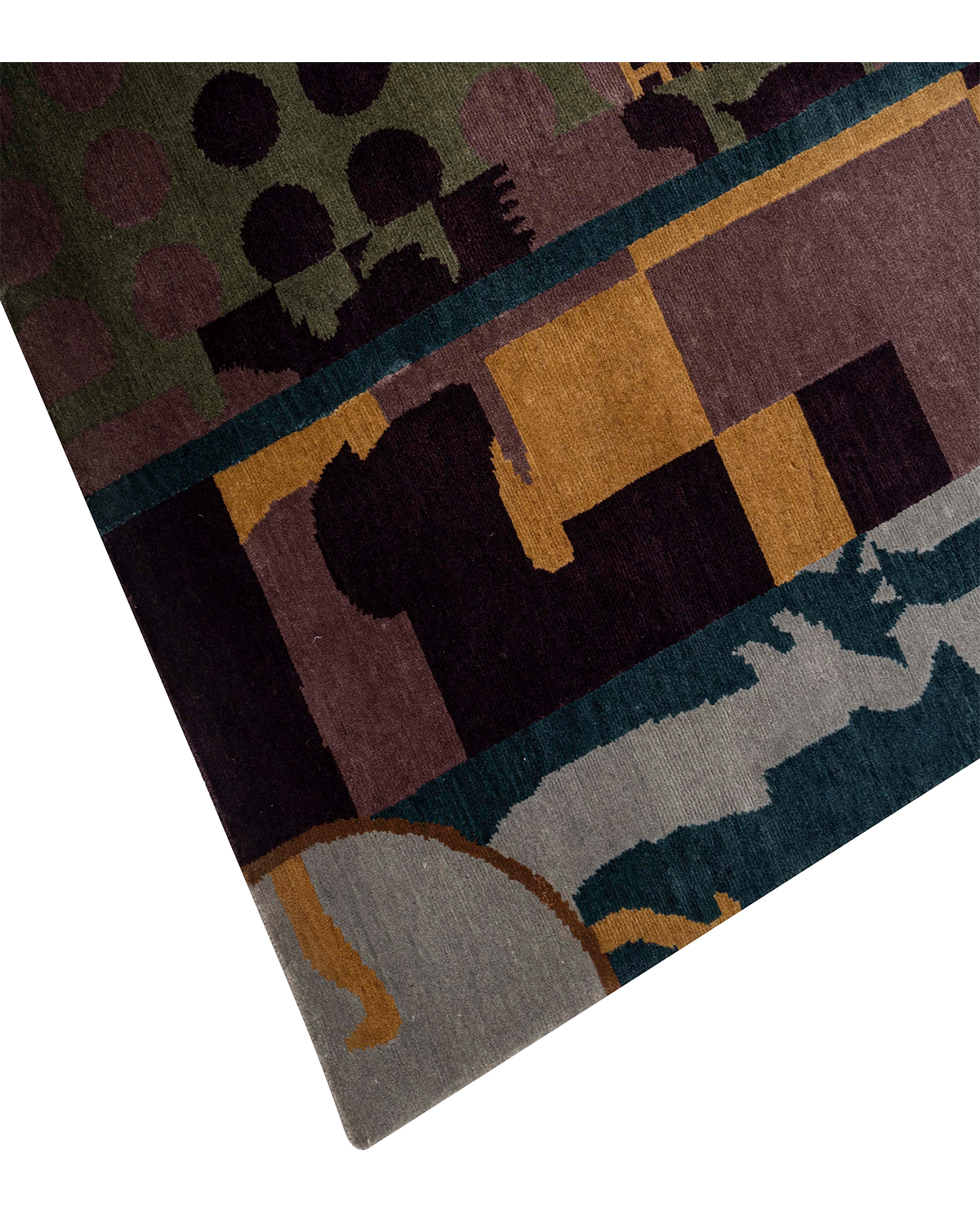 Modern Hand-knotted Rug (T-99)