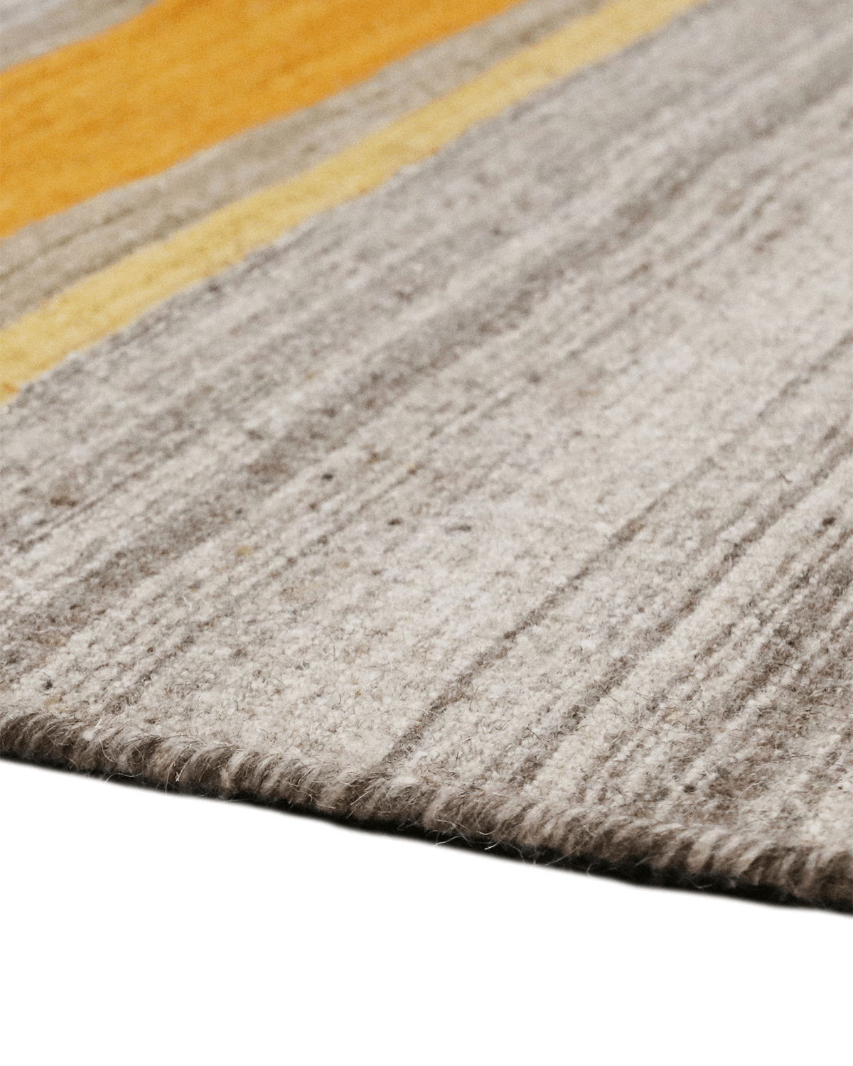 Modern Hand-crafted Rug (PINTU STRIPE ORANGE)