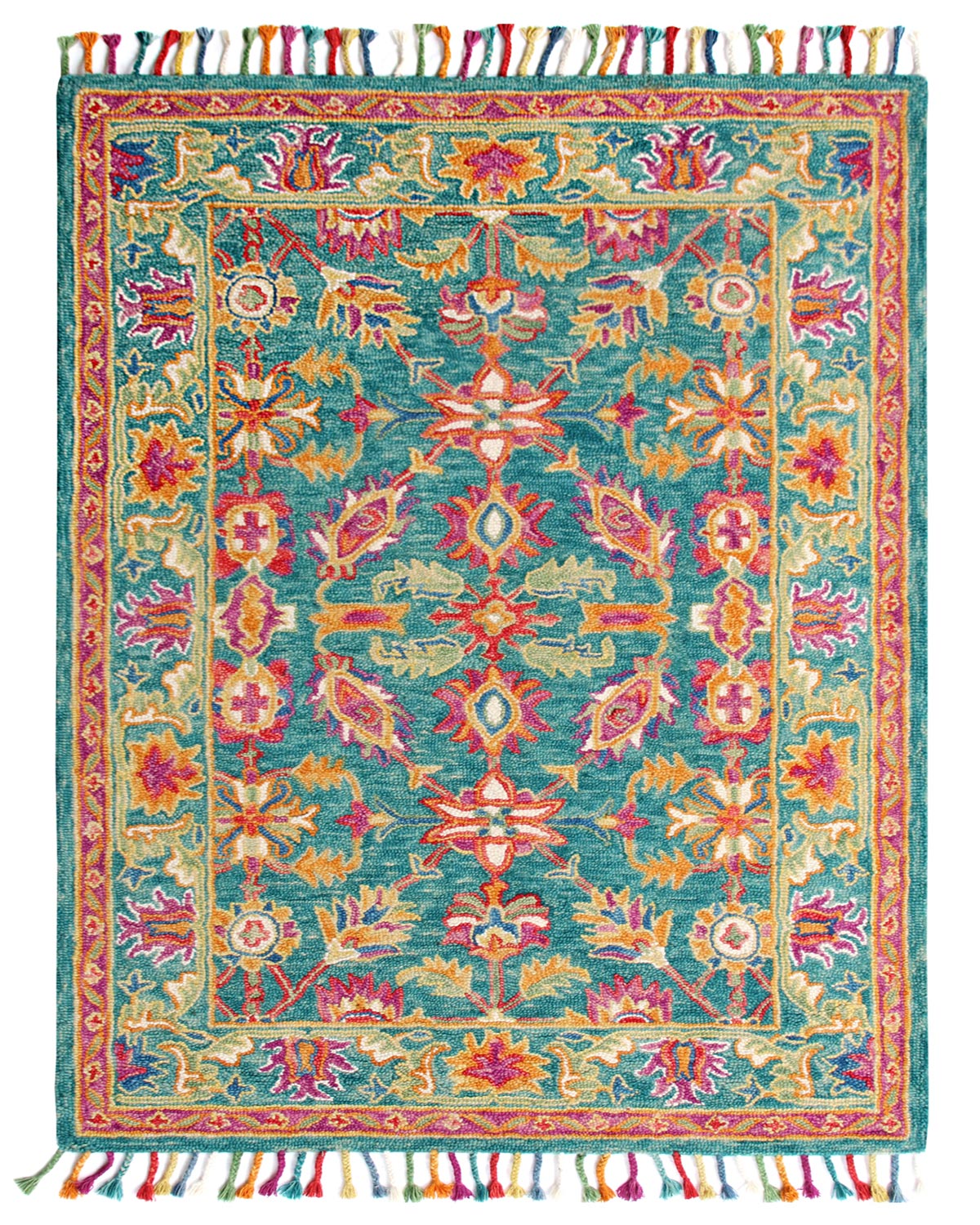 Hand-tufted Traditional Rug (INA-1061)