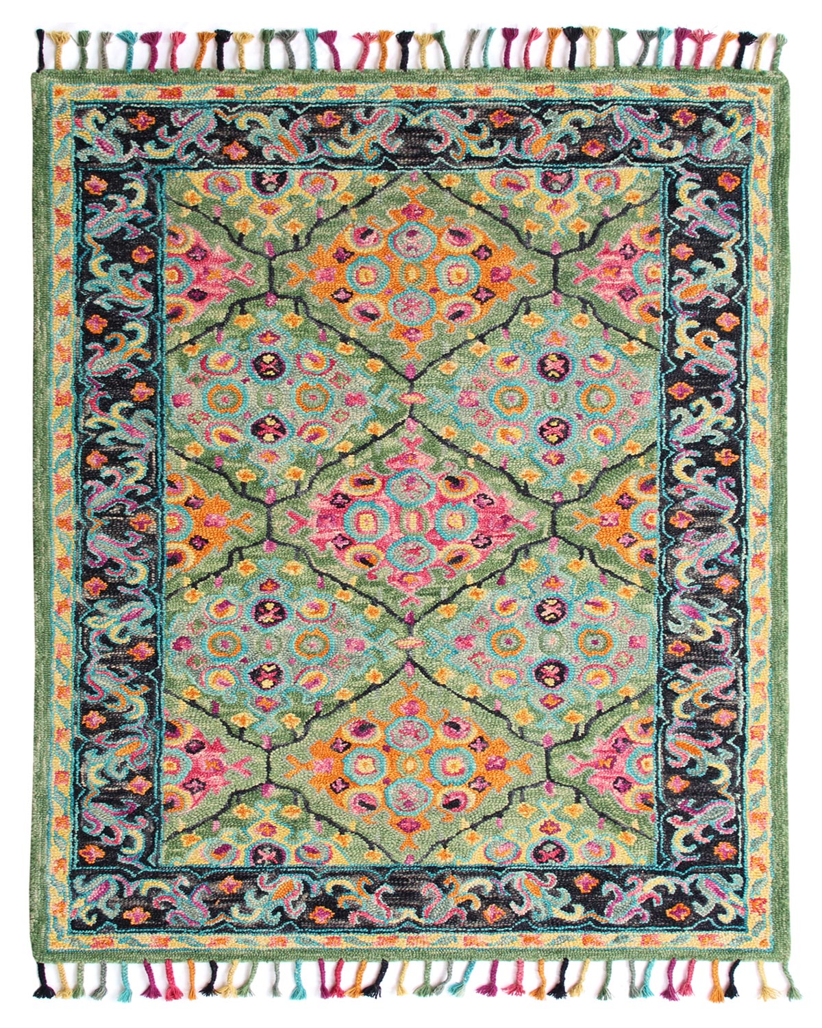 Hand-tufted Traditional Rug (INA-1057)