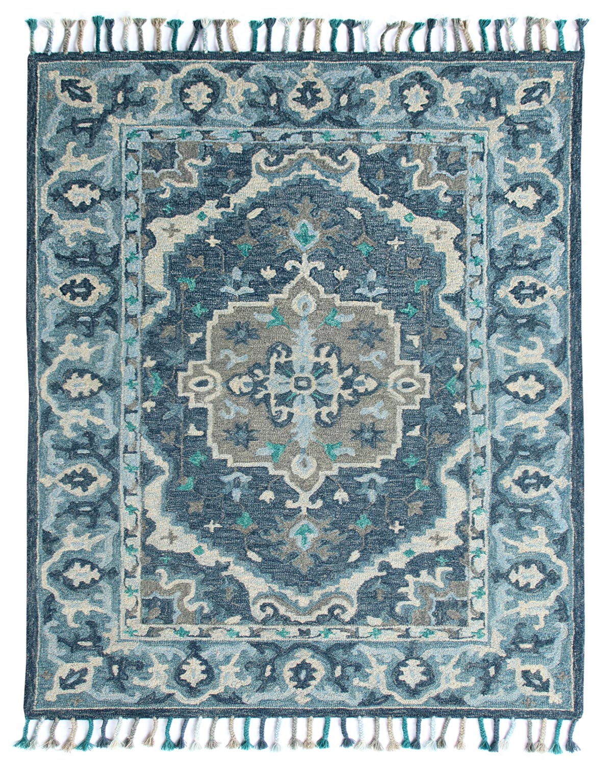 Hand-tufted Traditional Rug (INA-1030)