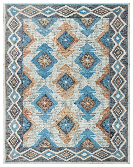 Traditional Hand-tufted Rug (21707)