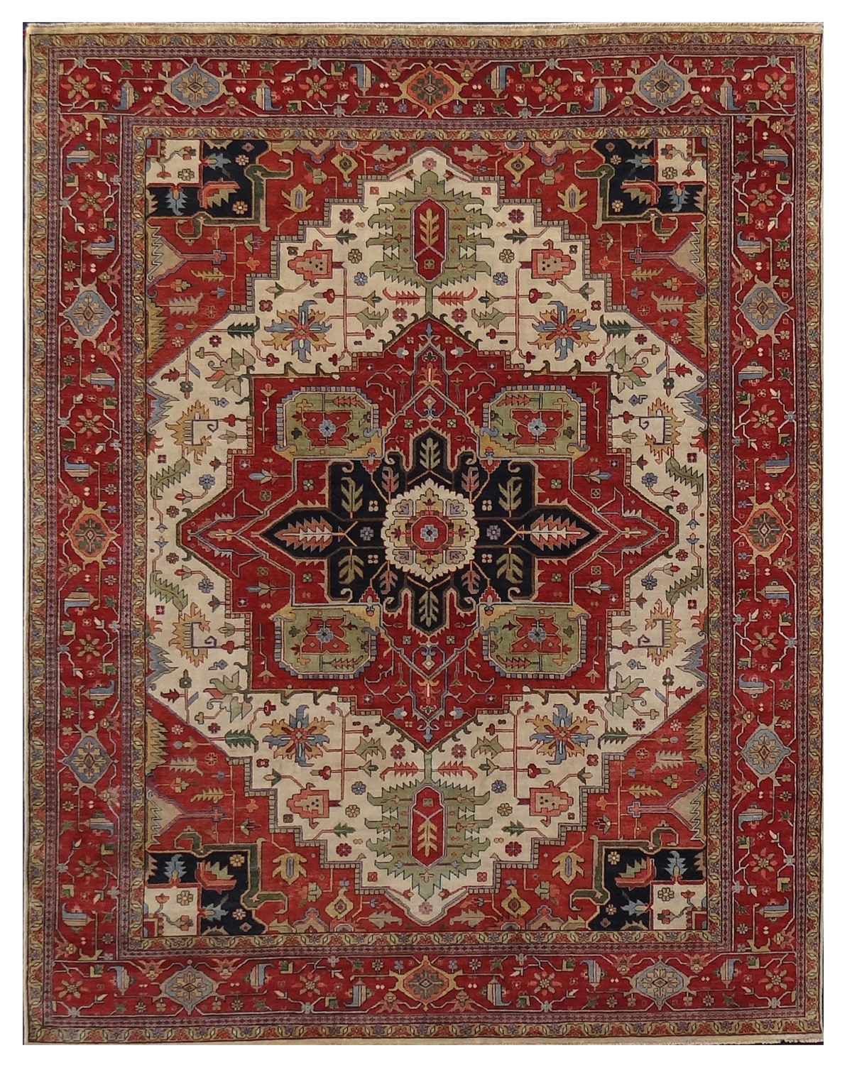 Traditional Hand-knotted Rug (3058-1)