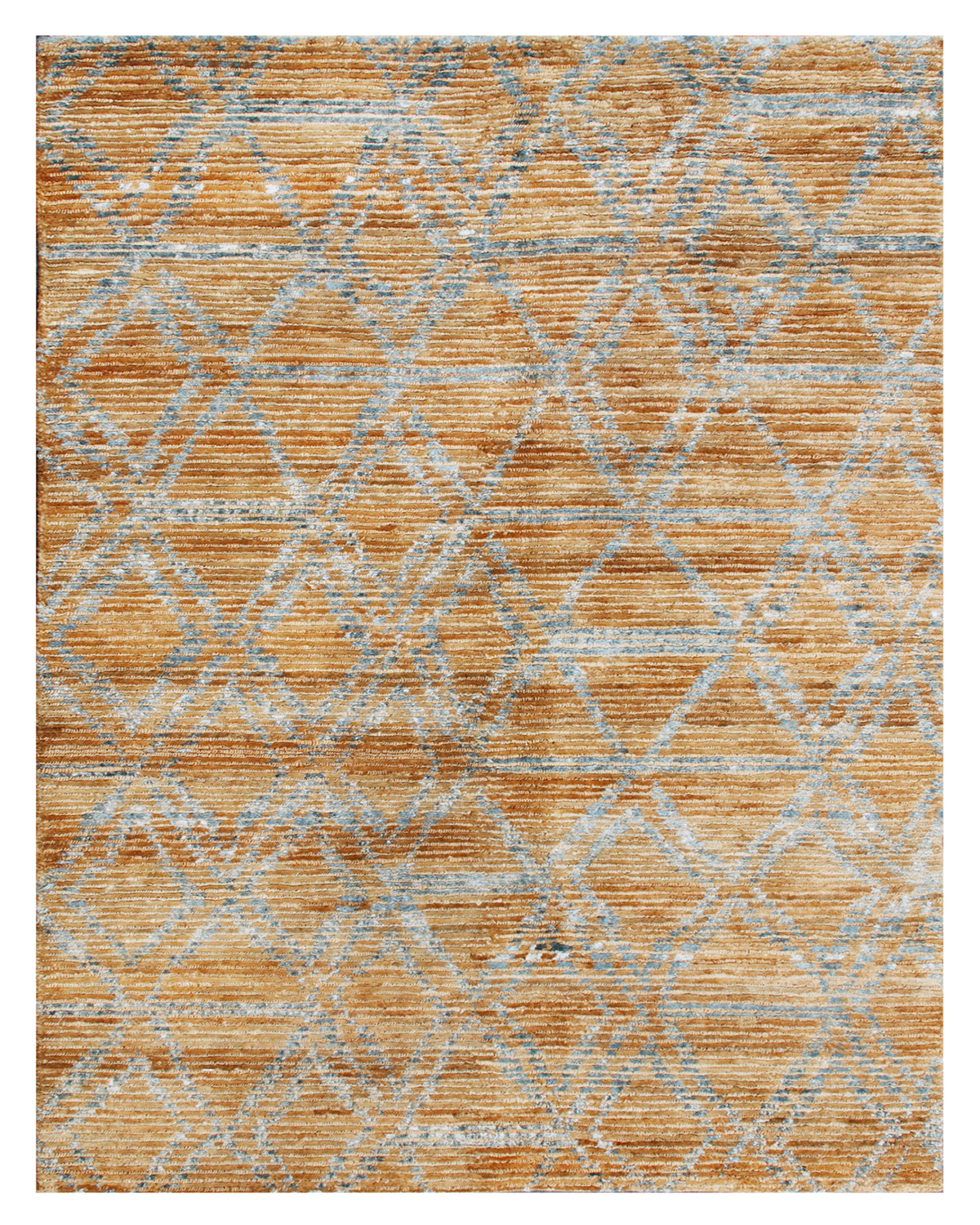 Transitional Hand-knotted Rug (47775)