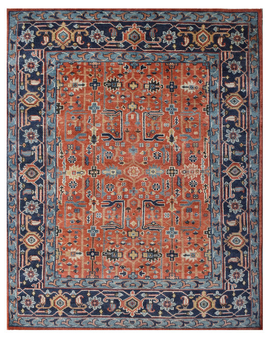 Hand-knotted Traditional Rug (6758)