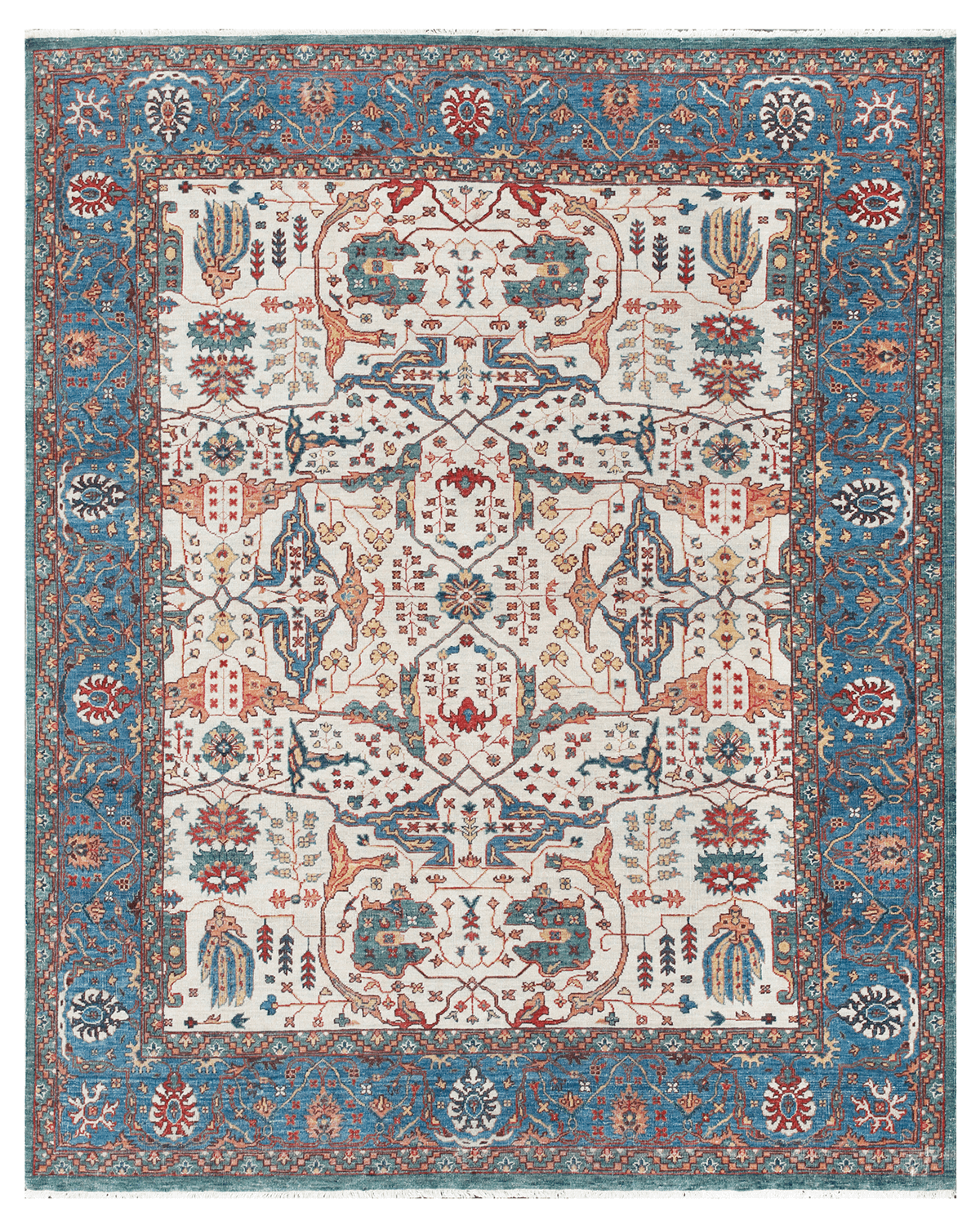 Traditional Hand-knotted Rug (HERIZ-I)