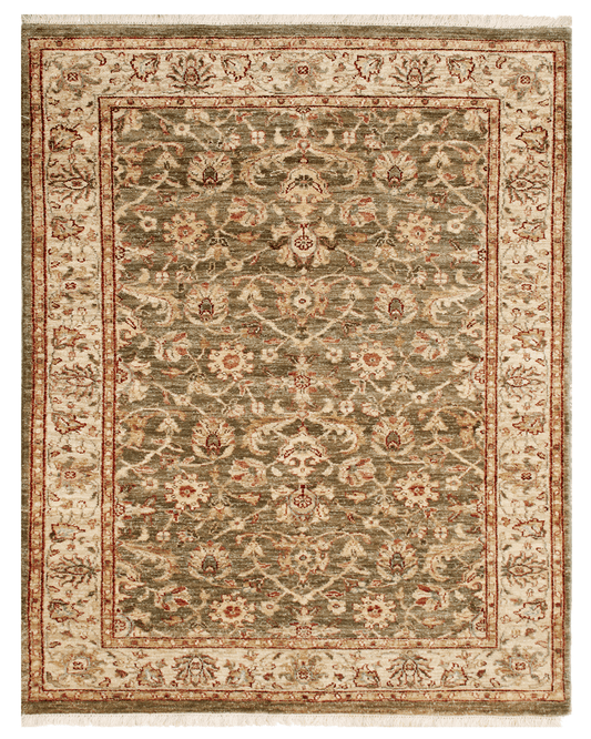 Hand-knotted Traditional Rug (Mahal-583)