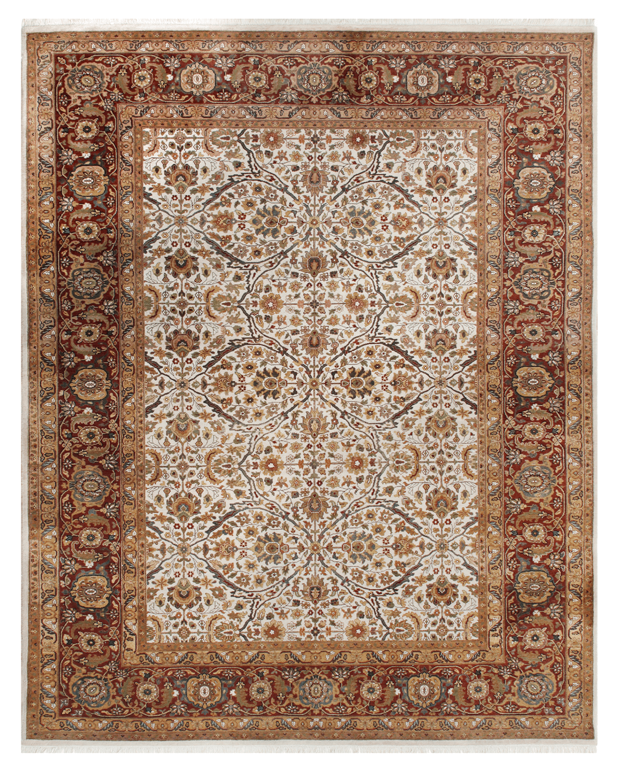 Hand-knotted Traditional Rug (Ziegler-191)