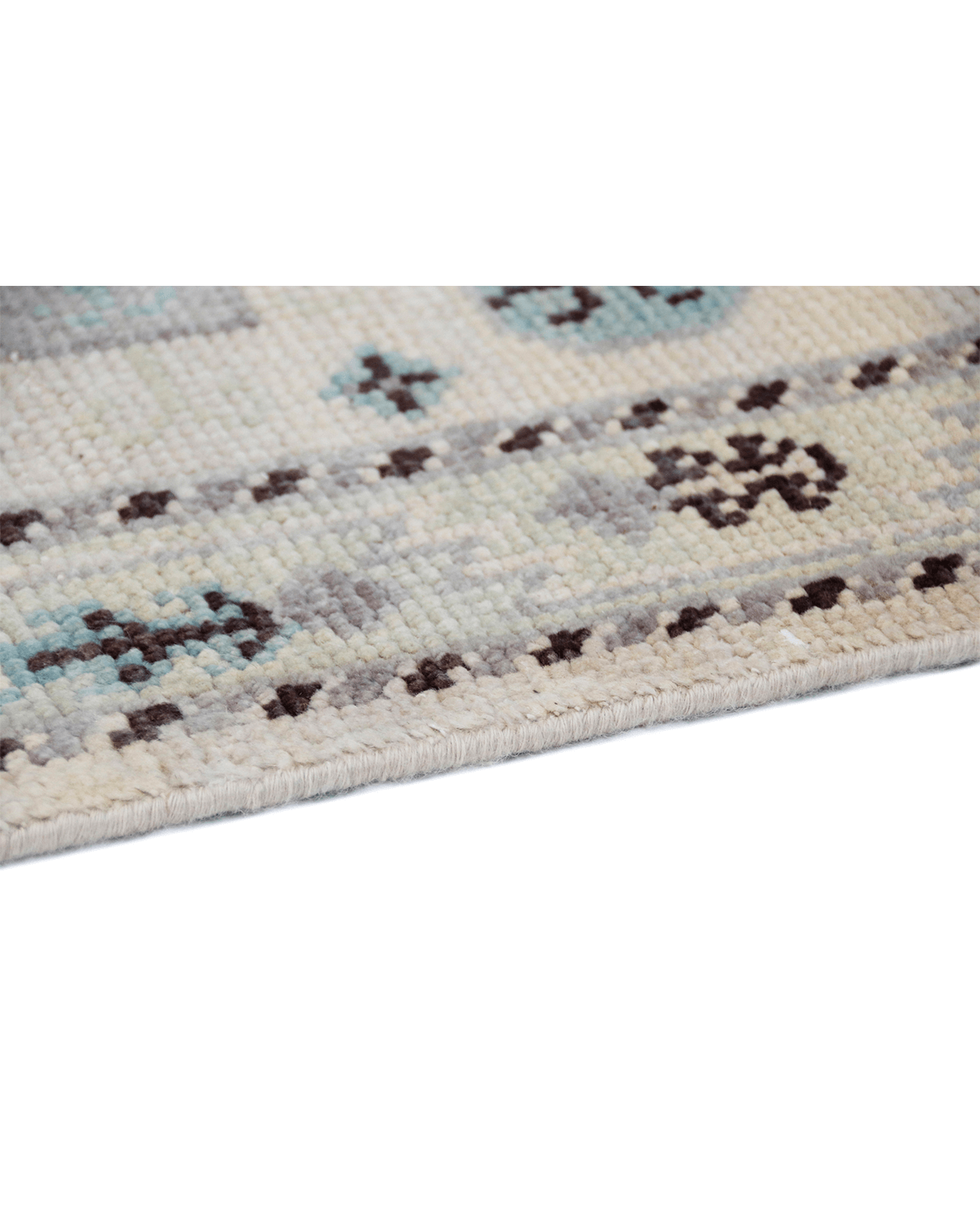 Hand-Knotted Transitional Rug (866M)