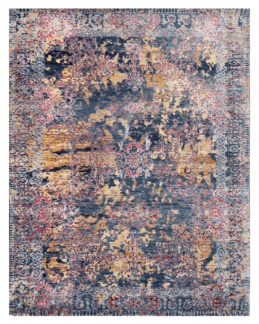 Hand-Knotted Transitional Rug (HB807)