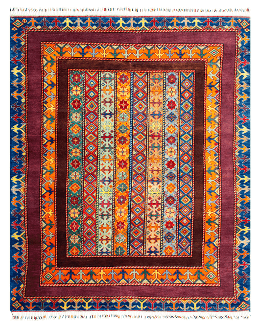 Hand-Knotted Transitional Rug (SAAL-40)