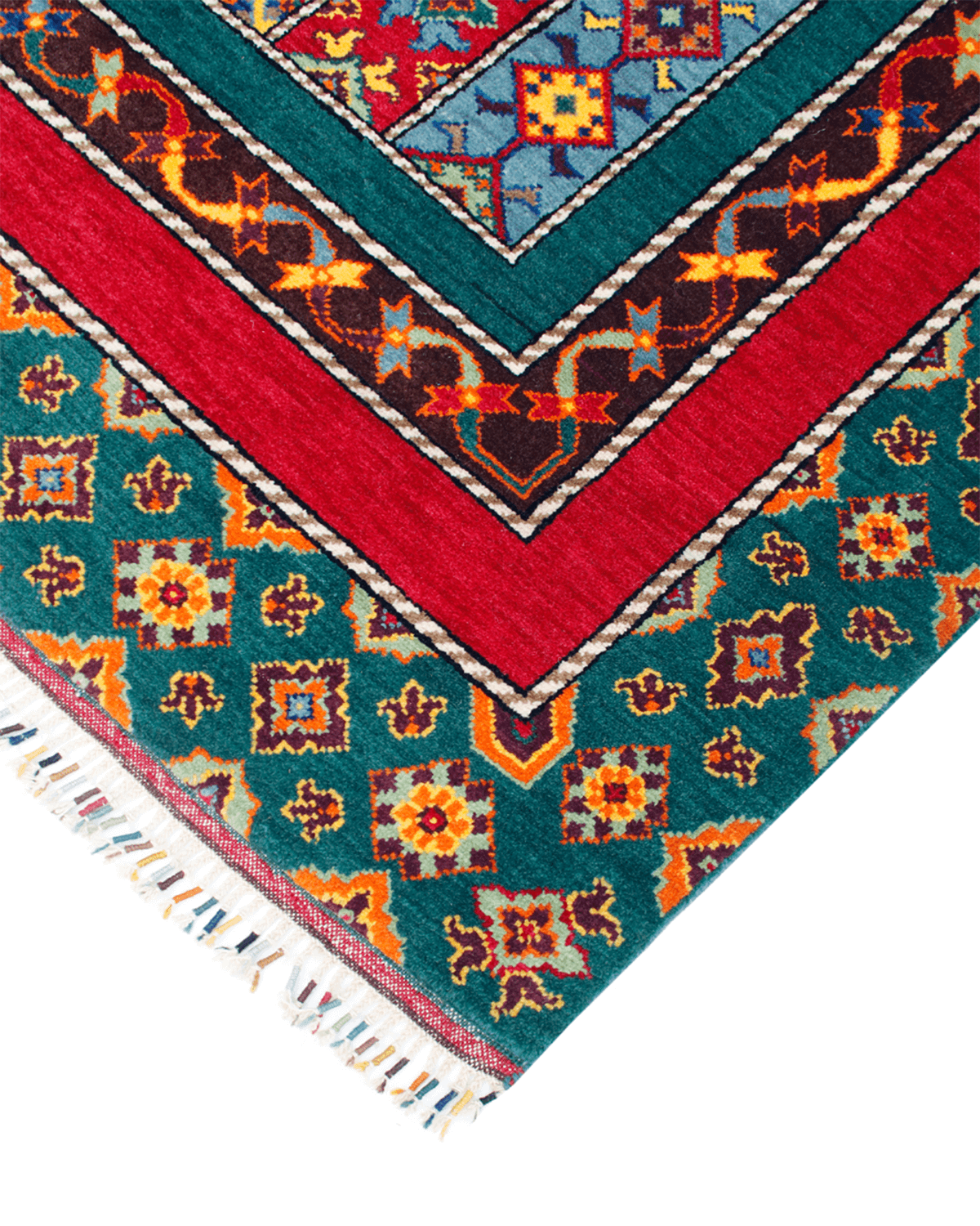 Hand-knotted Transitional Rug (SAAL-42)