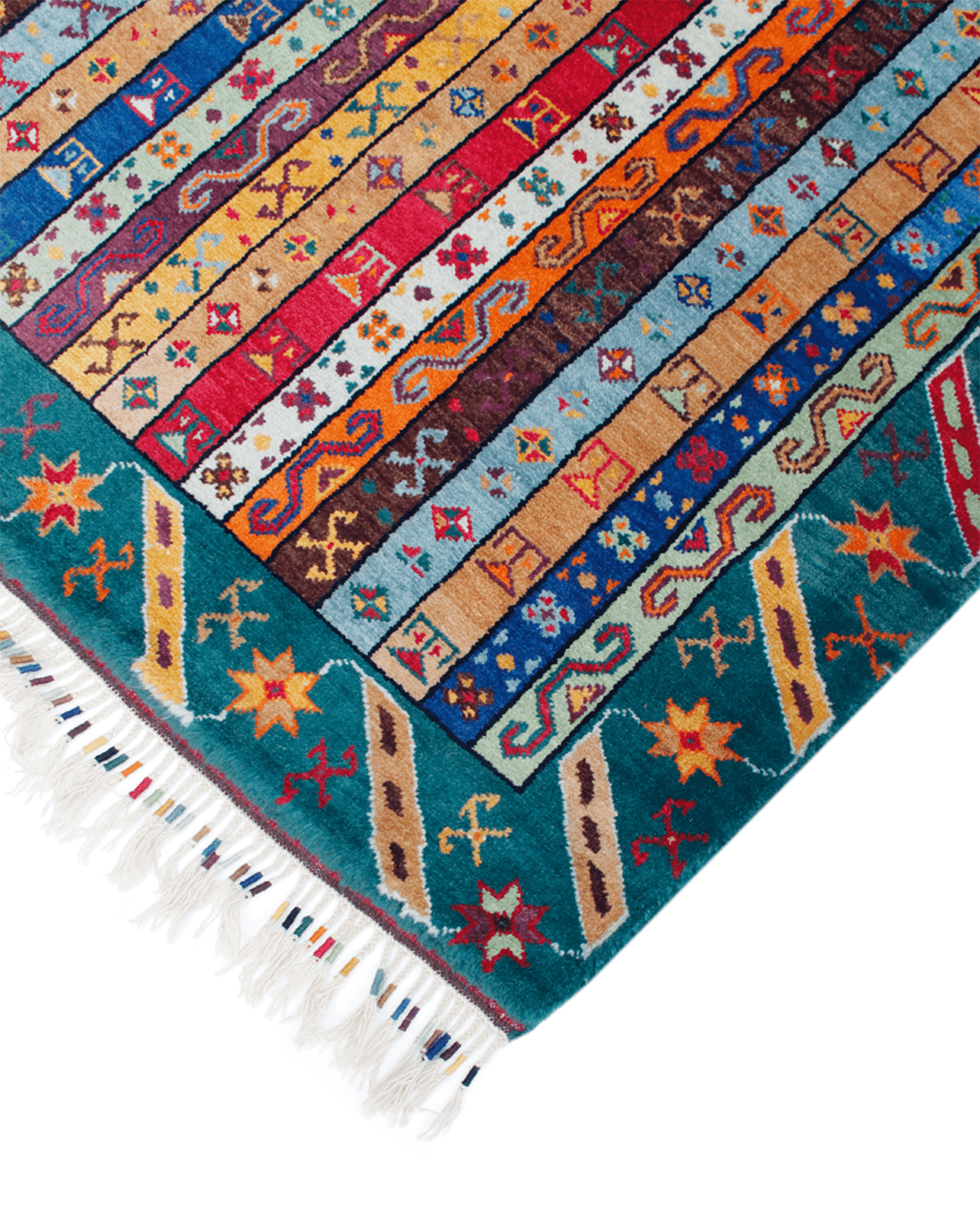 Hand-knotted Transitional Rug (SAAL-45)