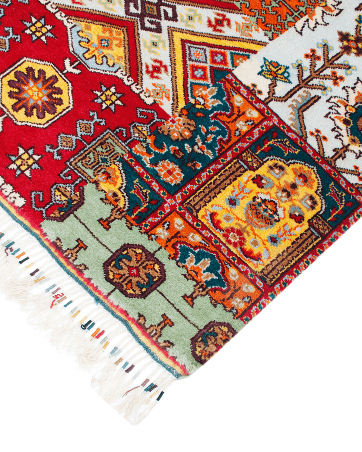 Hand-knotted Transitional Rug (SAAL-86)