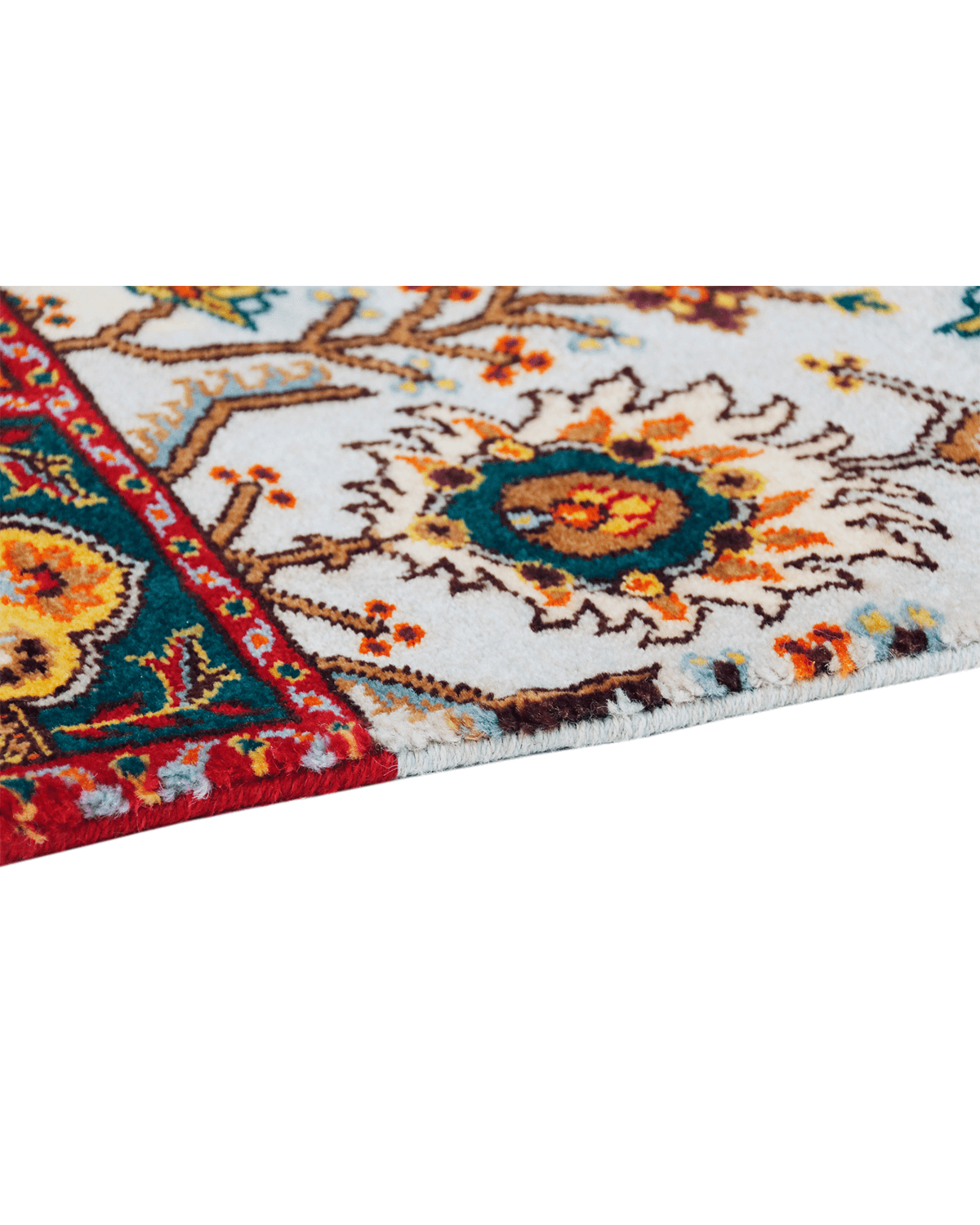 Hand-knotted Transitional Rug (SAAL-86)
