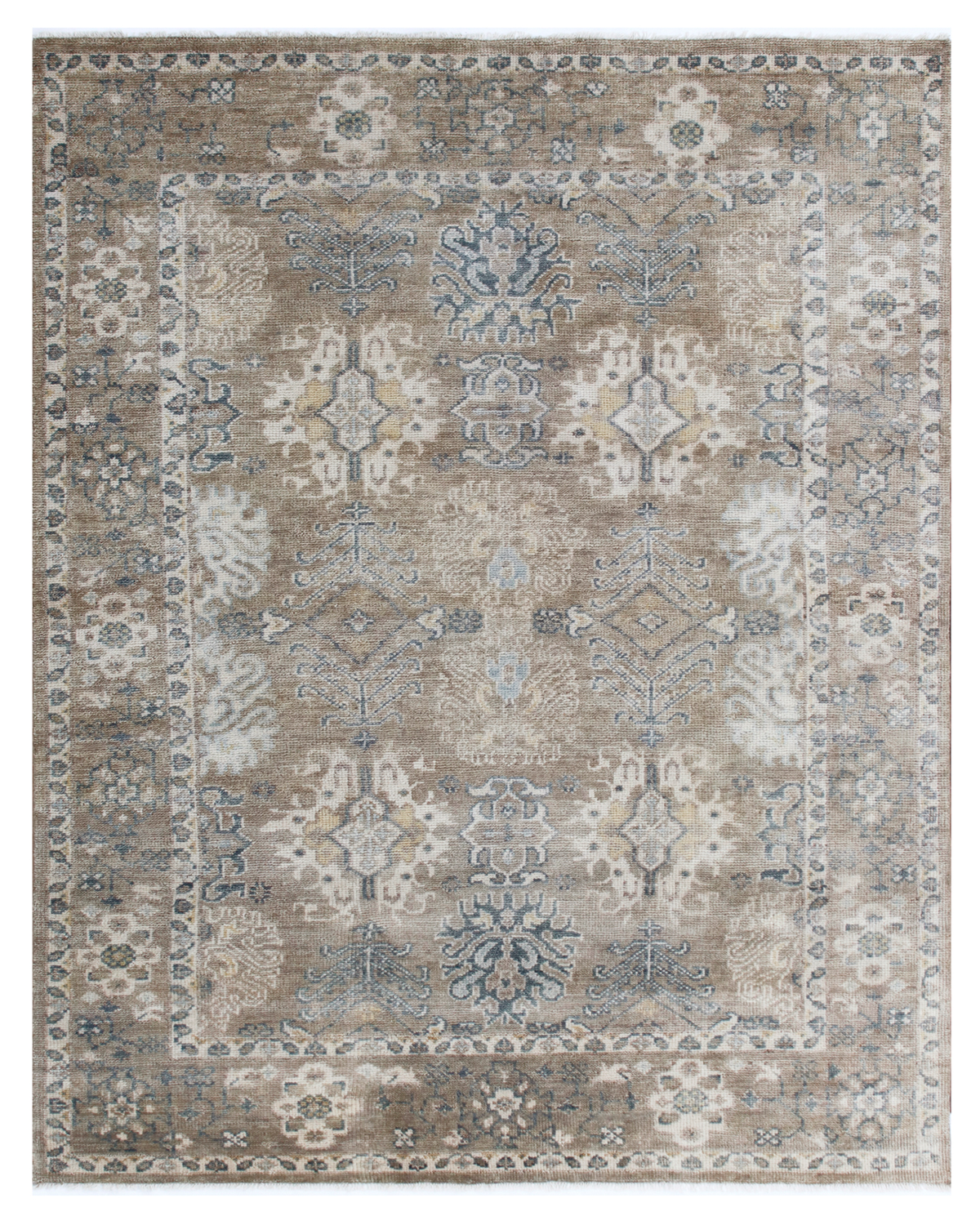 Hand-knotted Transitional Rug (MB-15B)