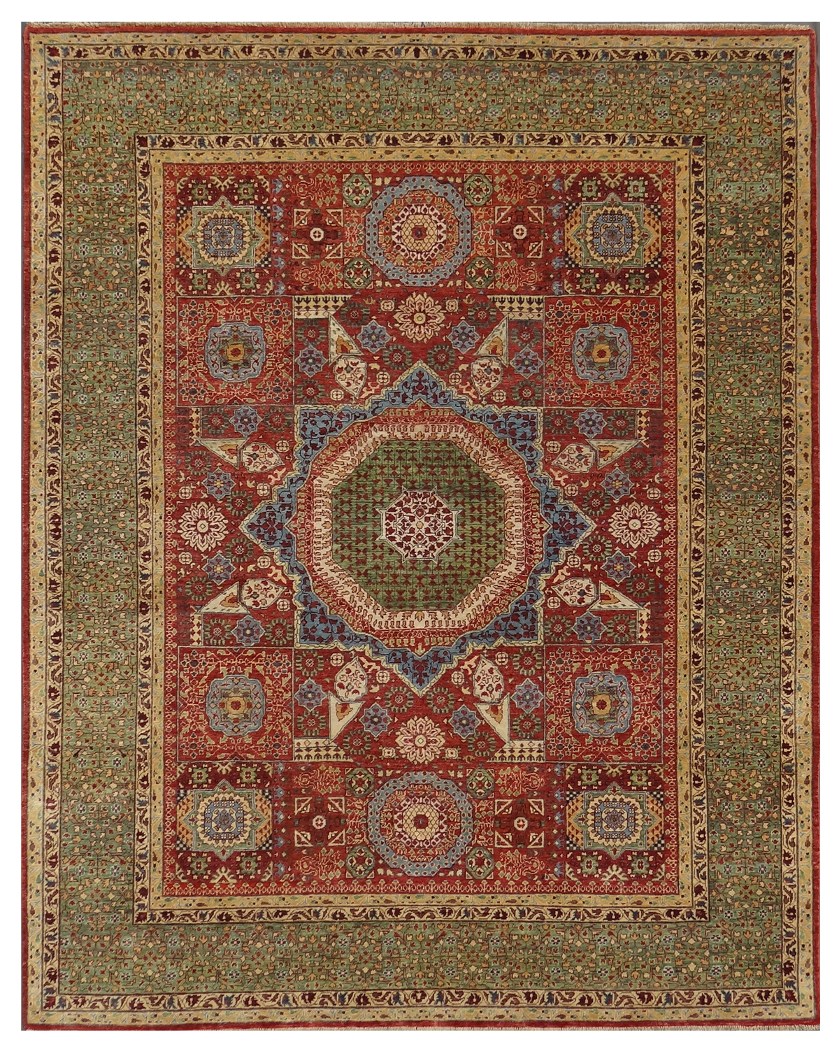 Traditional Hand-knotted Rug (JM-7B)