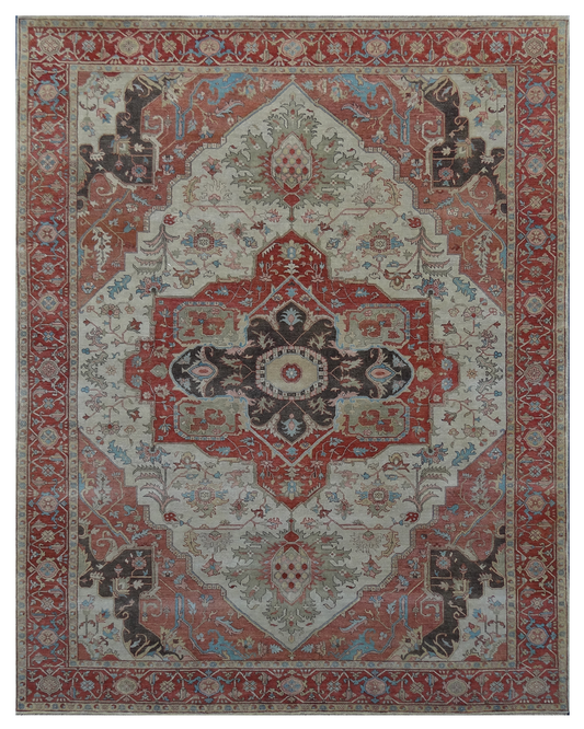 Traditional Hand-knotted Rug (JR-1G)