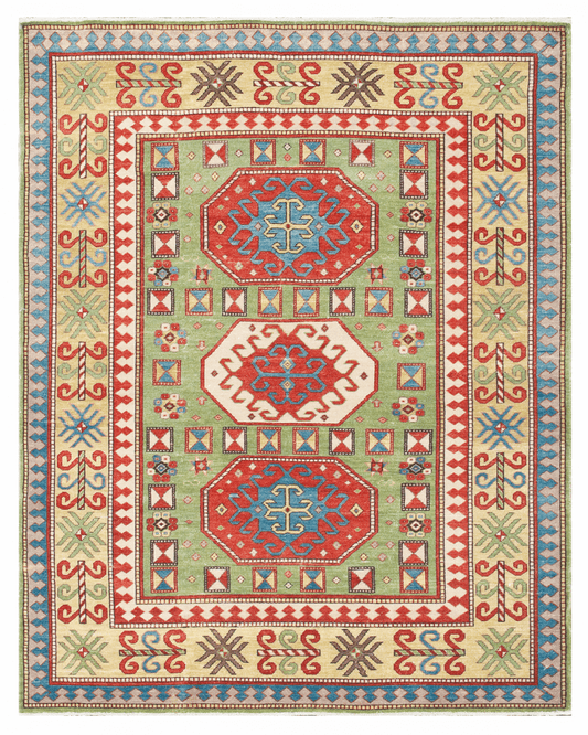 Traditional Hand-knotted Rug (KAZAK GR)