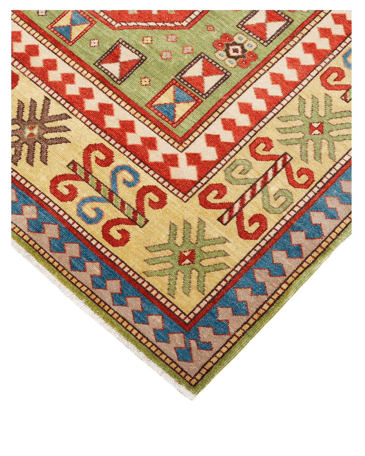 Traditional Hand-knotted Rug (KAZAK GR)