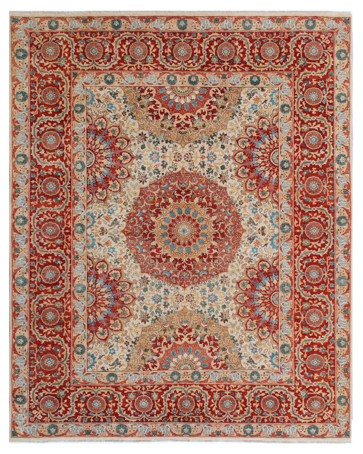 Traditional Hand-knotted Rug (P.TABREZ)