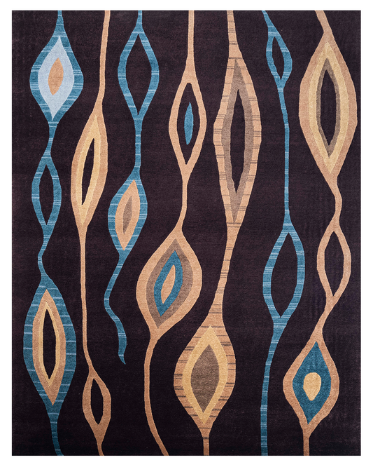 Modern Hand-knotted Rug (T-96)