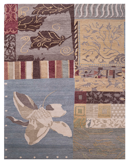 Modern Hand-knotted Rug (T-98)