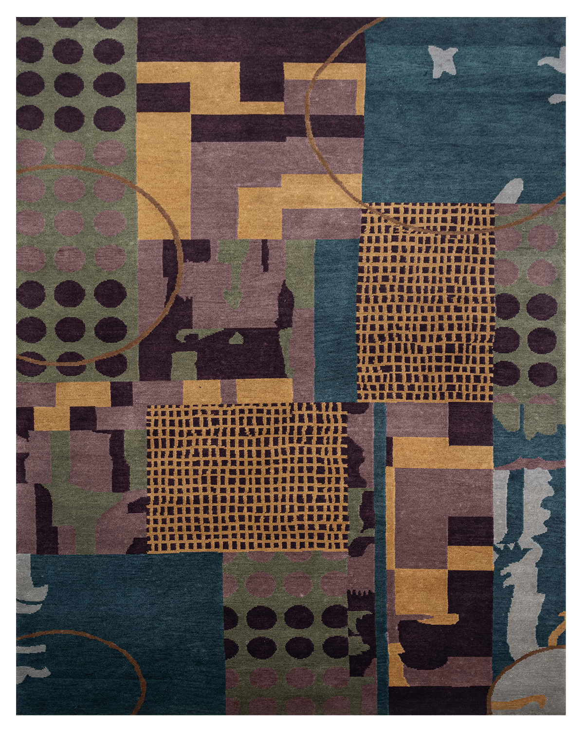 Modern Hand-knotted Rug (T-99)