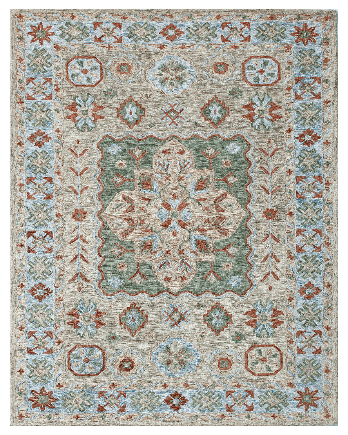 Traditional Hand-tufted Rug (VCT-29807)