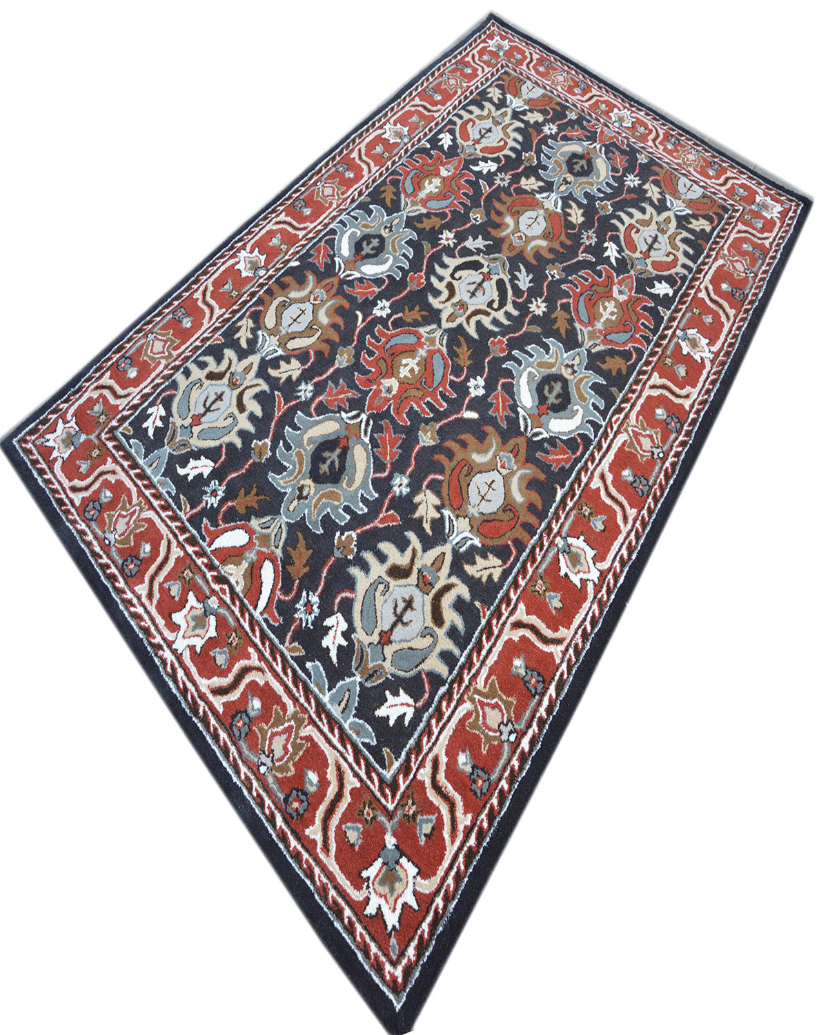 Traditional Hand-tufted Rug (VCT-31193)
